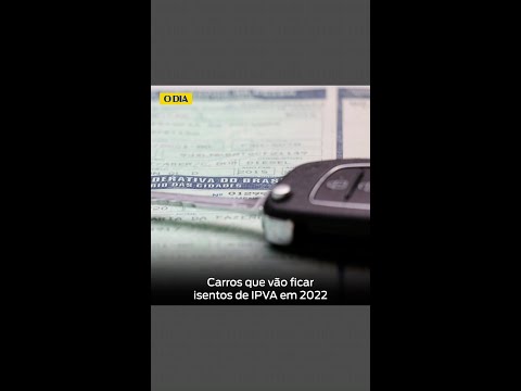 Cinco carros que ficarão isentos de IPVA em 2022