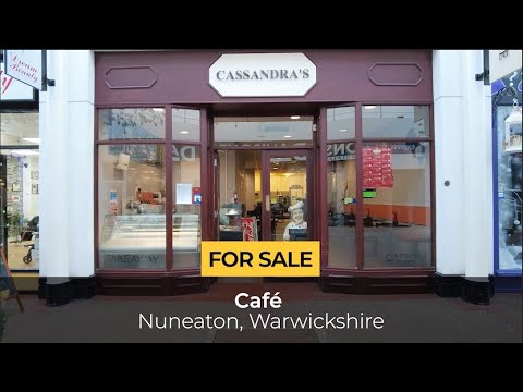 Café For Sale Nuneaton Warwickshire