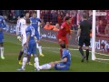 Luis Suarez bites Branislav Ivanovic Liverpool vs Chelsea