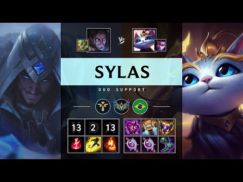 Sylas Support vs Yuumi: Godlike - BR Challenger Patch 14.24