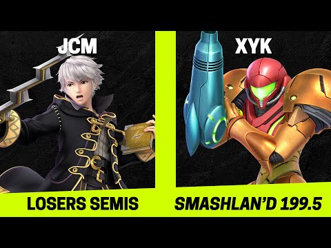 SmashLAN'd 199.5 Losers Semis - Jcm (Robin) vs XYK (Samus) - SSBU Tournament