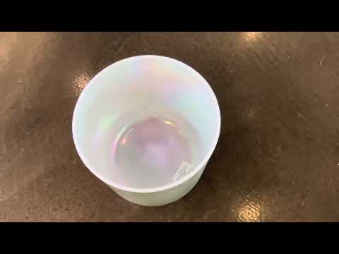 7" G+5 Sage Forest Gold, platinum (inside) Bowl 109827 Crystal Tones® ENCINITAS