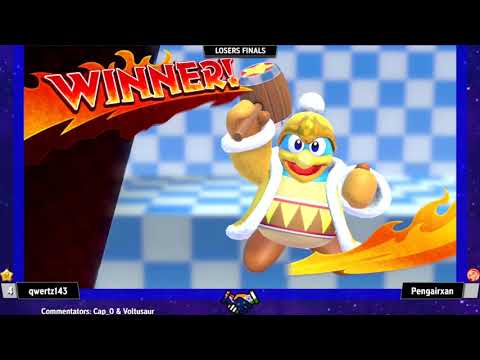 qwertz143 (Bell) vs Pengairxan (Dedede) - Kirby Fighters India Tournament #2 - Losers Finals