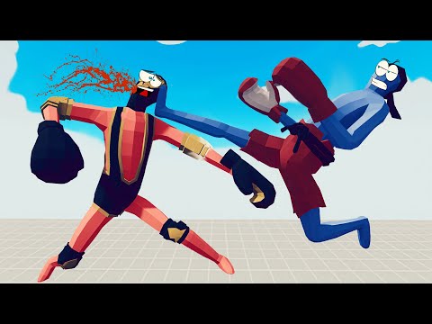 KICKBOXER TOURNAMENT | Totally Accurate Battle Simulator-TABS