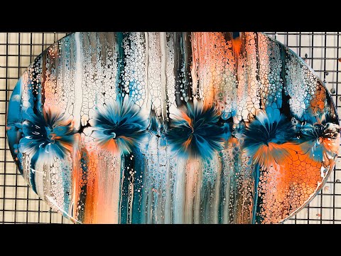 WOW Beautiful Swipe~How I mix my paints for perfect Lacey cells~Stunning results