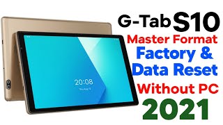 How To Factory & Data Reset G-Tab S10 | Easily Master Format G-TAB S10