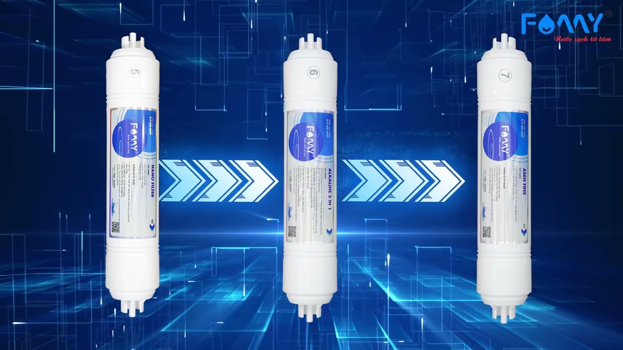 Lõi Lọc Nước Tạo Khoáng Famy Số 6 Alkaline 3 IN 1 - Dùng Được Cho Các Loại Máy Lọc RO