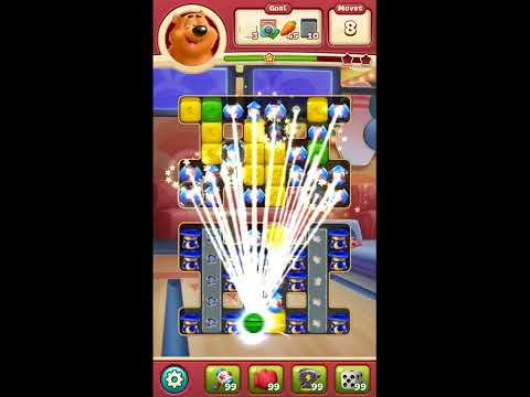 Toon Blast Level 6673 - NO BOOSTERS 🐻🐺🐱 | SKILLGAMING ✔️