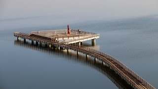 preview picture of video 'Bauabnahme der Seebrücke Braunsbedra'
