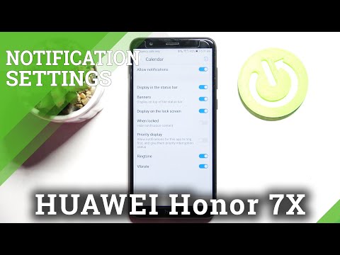 How to Turn On/Off App Notifications on HONOR 7X – Adjust Notification Settings