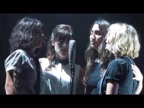 Sara Bareilles and her backup singers - Bright Lights and CItyscapes - Charlottesville, VA