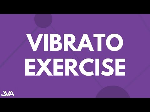 VIBRATO - VOCAL EXERCISE
