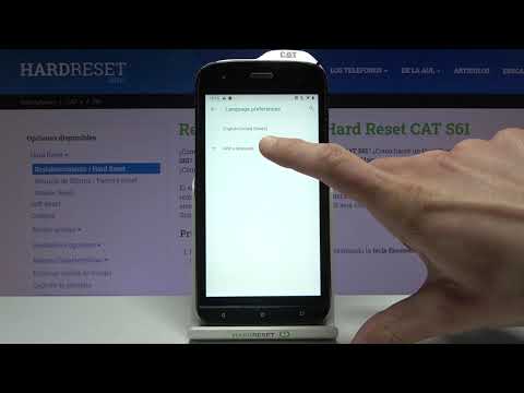 Cómo cambiar el idioma a español en CAT S61 - configurar el idioma