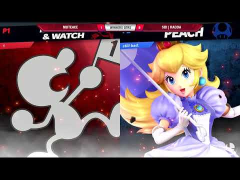 VS Weekly 5/30/19 - Winners Qtrs - SDi | Radda (Game and Watch) vs MuteAce (Peach) - SSBU