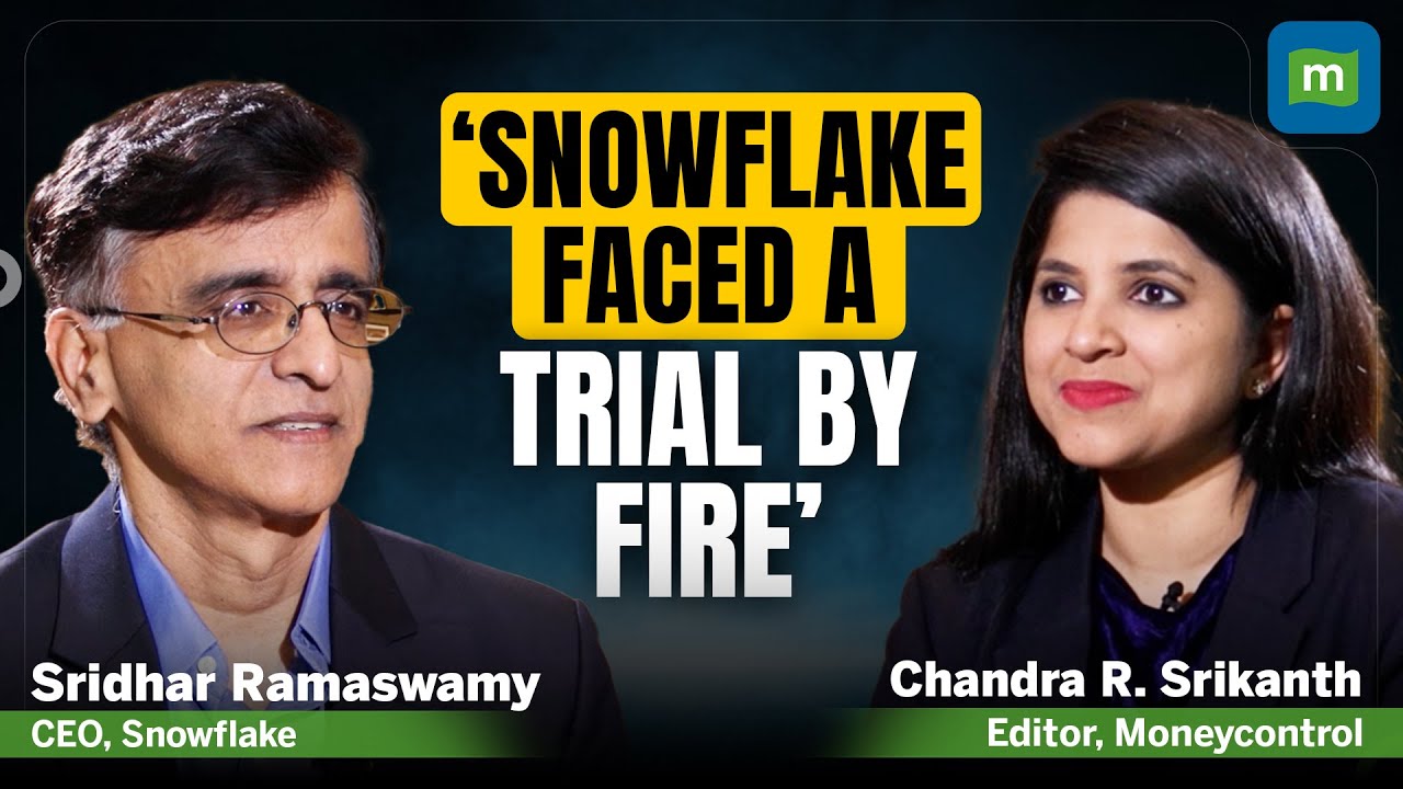 I Drive Myself & My Team Relentlessly Hard: Snowflake CEO Sridhar Ramaswamy On AI, SaaS, IIT Madras