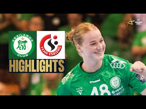 Györi Audi ETO KC 🆚 Team Esbjerg | HIGHLIGHTS | EHF Champions League Women 2025/26
