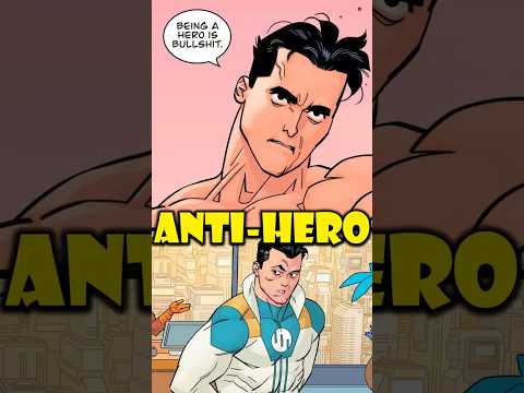 Why Invincible is NOT a HERO? 😱 #invincible #comics #shorts