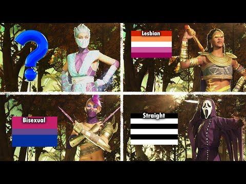All 53 Characters Relationships & Sexual Orientation In Mortal Kombat 1 khaos Reigns - 4K