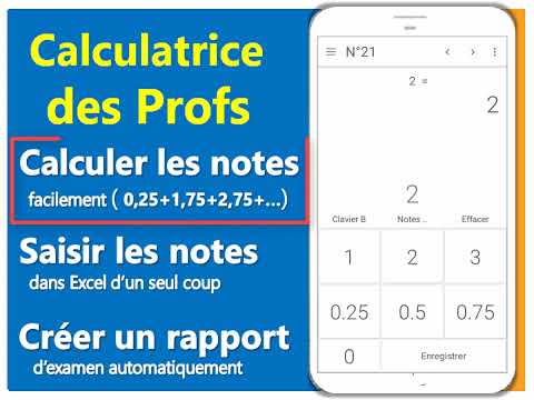 Calculatrice des profs