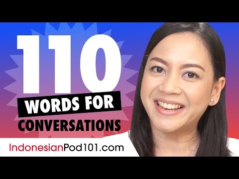110 Indonesian Words For Daily Life Conversations
