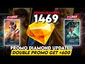 HOW GET 600 PROMO DIAMOND OR IN TOTAL 1469 UPDATE PROMO DIAMOND MLBB 2025