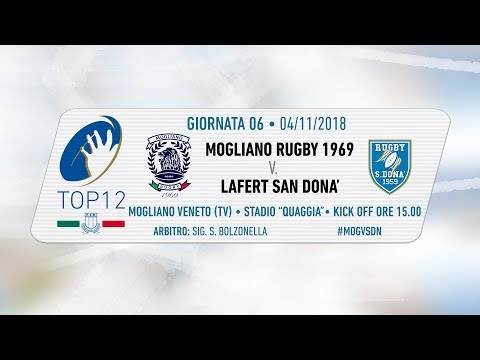 TOP12 2018/19, Giornata 6 - Mogliano Rugby 1969 v Lafert San Donà