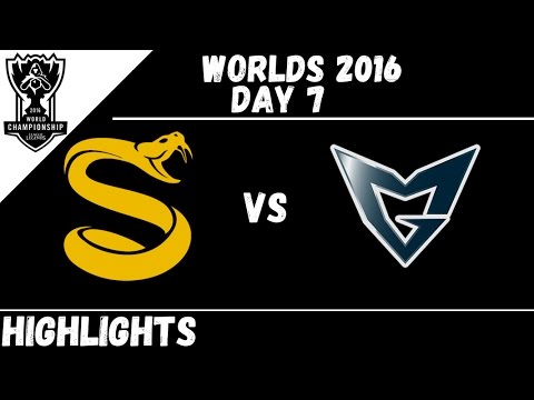 SPY vs SSG | Highlights Worlds 2016 Day 7 | Splyce vs Samsung