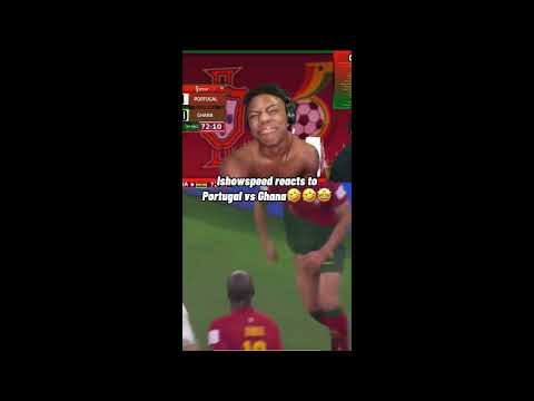 IShowSpeed Reacts To Portugal vs Ghana