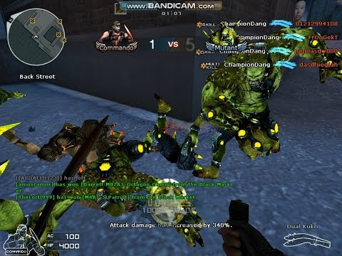 Crossfire NA: Dual UZI-GOLD Gameplay - Champion Dang