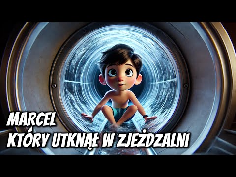 🌊🚨Marcel, który utknął w zjeżdżalni wodnej - Bajka do słuchania na dobranoc - Audiobook na dobranoc🎧