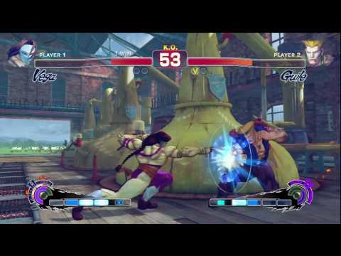 Vega (Claw) vs. Guile - SSF4 Casual Session