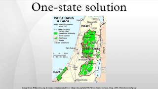 One-state solution