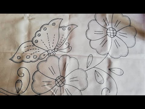 Las  10  PUNTADAS  mas hermosas para hacer  tus BORDADOS