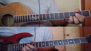 Video thumbnail for Radiohead - Paranoid Android (Jonny Greenwood - Thom Yorke Guitar Cover HD) by Seba Funk