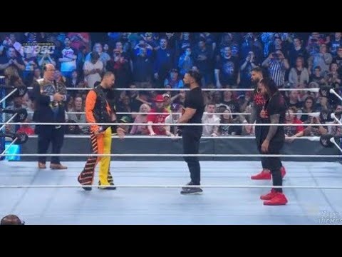 Roman Reigns Attacks Shinsuke Nakamura - Full Segment April 8 2022 Smackdown