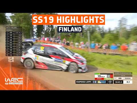SS19 Stage Highlights | WRC Rally Finland 2017