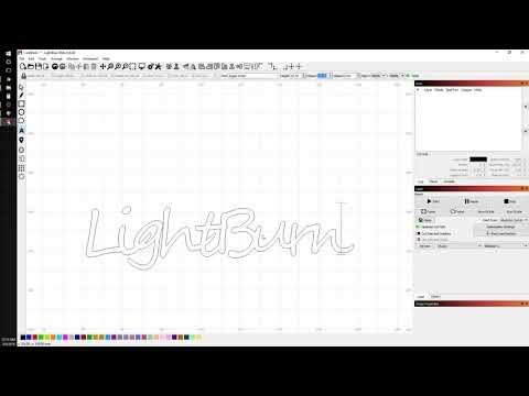 LightBurn Basics #2 - Text and offsetting
