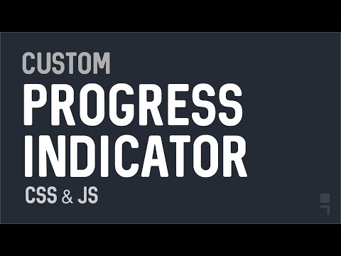 Custom Progress Indicator/Stepper for upload, download and forms