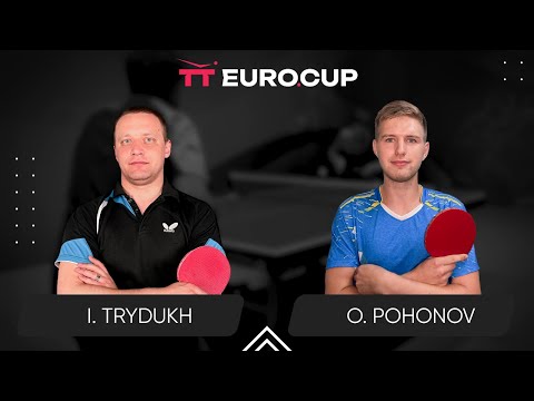 13:40 Ihor Trydukh - Oleksandr Pohonov 25.06.2024 TT Euro.Cup Ukraine Professional. TABLE 4