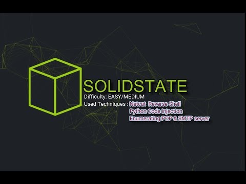 HackTheBox: SolidState - Difficulty: Easy/Medium