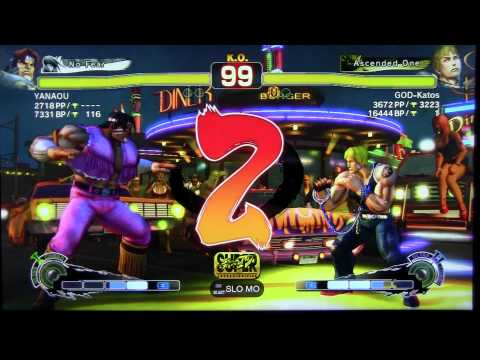 SSF4 AE YANAOU (T HAWK) VS GOD-Katos (CODY) JAPANESE RANKED MATCH 28