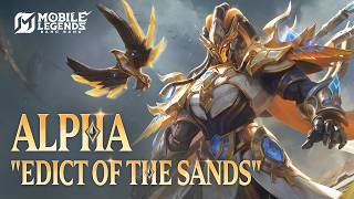 Download lagu New Skin | Alpha 'Edict of the Sands' | Mobile Legends: Bang Bang mp3