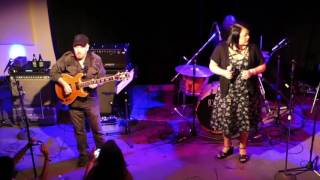 Marina Crouse sings with Garth Webber Band at Club Fox