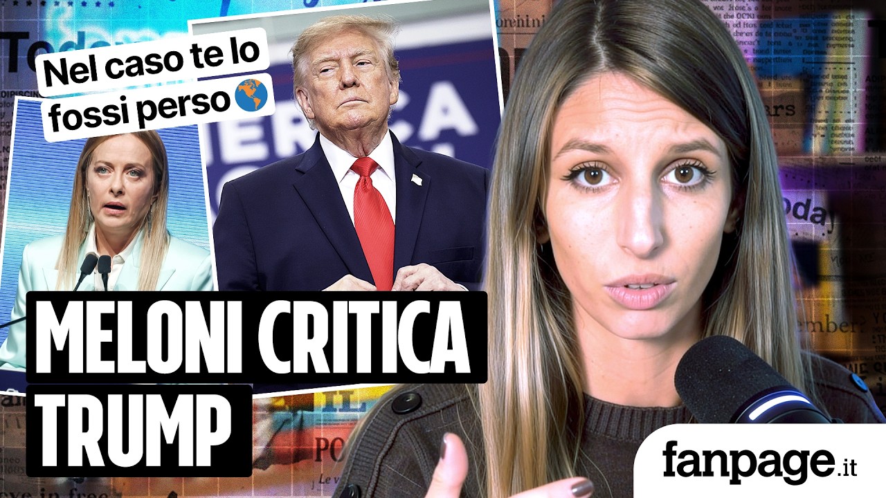 Perché Giorgia Meloni critica Trump sull’accordo per il gasolio russo