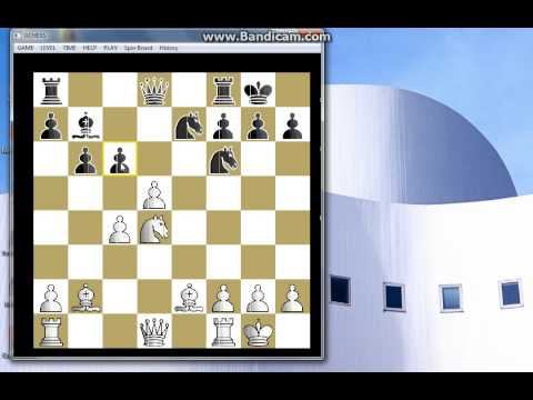 ALEKHINE vs FRIEMAN  odbiveni Danski gambit #128 sah i mat