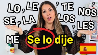 Easy Trick to Master Spanish Object Pronouns FAST | Pronombres de Objeto Directo & Indirecto
