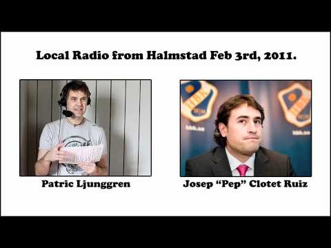 Patric Ljunggren and Josep Clotet Ruiz about the "Tres Amigos" on local radio - Feb 3rd, 2011.