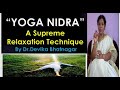 Yoga Nidra A Supreme Relaxation Technique To Relax Your Body Mind Practice Daily