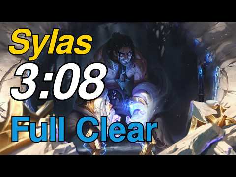Sylas has a real jungle clear now | 3:08 Blue Start (PBE)
