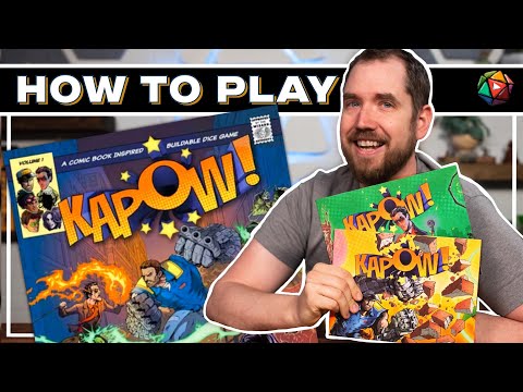 How to Play KAPOW! | Dice Battling  Board Game Tutorial